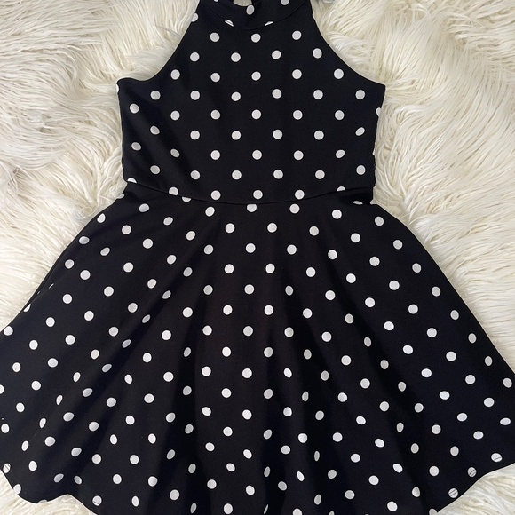 Honey and Rosie "Fit and Flare dress in Polka Dots" - Picture 6 of 6